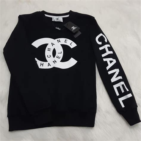 chanel uniforme|authentic chanel logo sweater.